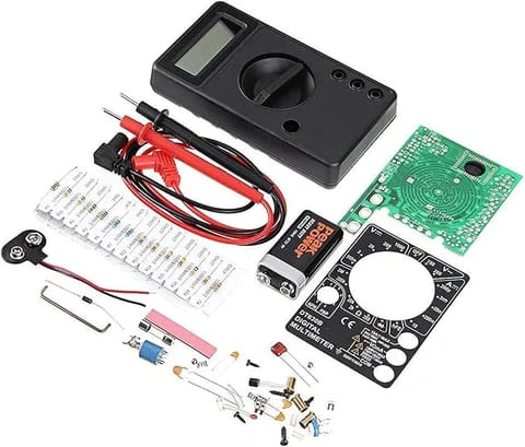 DIY Solder Practice Multimeter Kit – DT830B